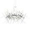 Cwi Lighting Icicle 12 Light Chandelier With Chrome Finish 1154P42-12-601-R - alternate 3